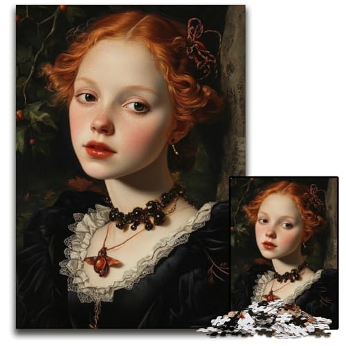 Puzzle für Erwachsene, 1000 Puzzles, Lernspielzeug für Junge Mädchen, ganze Familie, ab 14 Jahren, 26x38cm von JIANGENNF