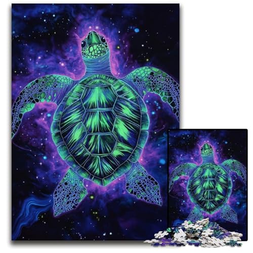 Puzzle für Erwachsene, 1000 Puzzles, Meeresschildkröten-Puzzle, Lernspielzeug, ganze Familie, ab 14 Jahren, 50x75cm Puzzle für Erwachsene, 1000 Puzzles, Meeresschildkröten-Puzzle, Lernspielzeug, ganze Familie, ab 14 Jahren, 50x75cm von JIANGENNF