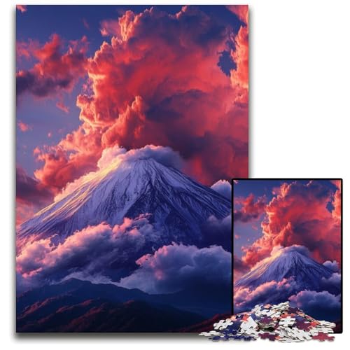 Puzzle für Erwachsene, 1000 Puzzles, Sonnenuntergangs-Puzzle, Lernspielzeug, ganze Familie, ab 14 Jahren, 50x75cm Puzzle für Erwachsene, 1000 Puzzles, Sonnenuntergangs-Puzzle, Lernspielzeug, ganze Familie, ab 14 Jahren, 50x75cm von JIANGENNF
