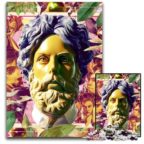 Puzzle für Erwachsene, 1000 Puzzles, psychedelische Kunst, Holzpuzzles, Lernspiele, stärkt die Liebe zwischen Paaren, für Kinder ab 14 Jahren, 50x75cm Puzzle für Erwachsene, 1000 Puzzles, psychedelische Kunst, Holzpuzzles, Lernspiele, stärkt die Liebe zwischen Paaren, für Kinder ab 14 Jahren, 50x75cm von JIANGENNF