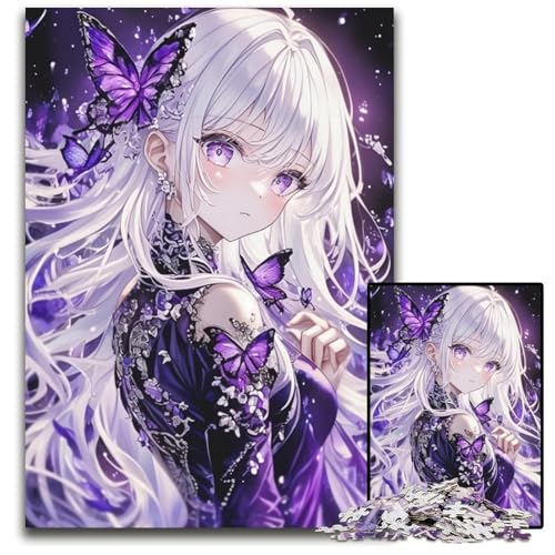 Puzzle für Erwachsene, 1000 Teile, Anime-Mädchen, Kartonpuzzle, Heimdekoration, Familienspaß, ab 14 Jahren, 26x38cm Puzzle für Erwachsene, 1000 Teile, Anime-Mädchen, Kartonpuzzle, Heimdekoration, Familienspaß, ab 14 Jahren, 26x38cm von JIANGENNF