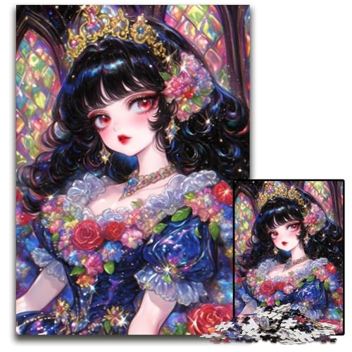Puzzle für Erwachsene, 1000 Teile, Anime-Mädchen, Kartonpuzzle, lustige Spiele, ganze Familie, für Kinder ab 14 Jahren, 26x38cm Puzzle für Erwachsene, 1000 Teile, Anime-Mädchen, Kartonpuzzle, lustige Spiele, ganze Familie, für Kinder ab 14 Jahren, 26x38cm von JIANGENNF