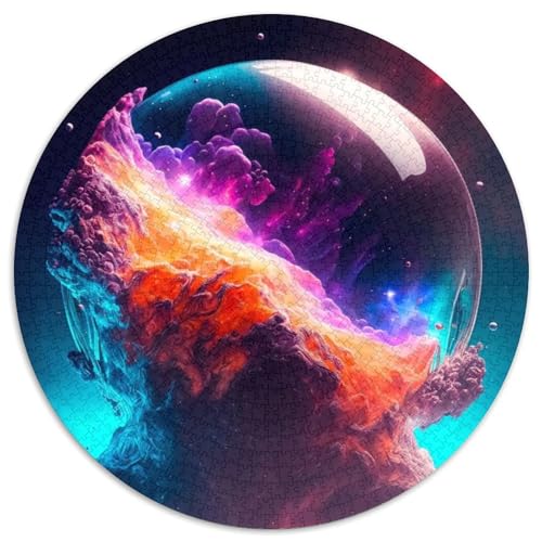 Puzzle für Erwachsene, 1000 Teile, Astronauten-Puzzle für Erwachsene, Lernspielzeug für Teenager, Heimbüro-Dekor (Größe 67,5 x 67,5 cm) von JIANGENNF