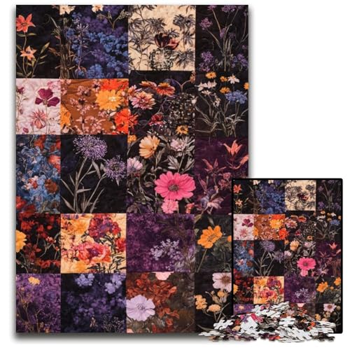 Puzzle für Erwachsene, 1000 Teile, Blumencollage, Puzzlespiele, Spielzeug, Geschenk, einzigartige Geburtstags- und Geschenkideen für Kinder ab 14 Jahren, 50x75cm Puzzle für Erwachsene, 1000 Teile, Blumencollage, Puzzlespiele, Spielzeug, Geschenk, einzigartige Geburtstags- und Geschenkideen für Kinder ab 14 Jahren, 50x75cm von JIANGENNF