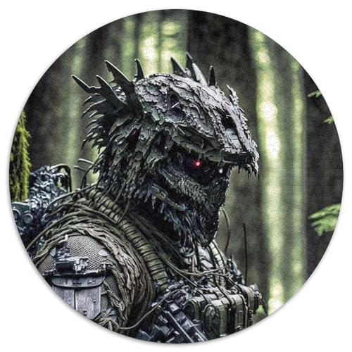 Puzzle für Erwachsene, 1000 Teile, Dragon Troops, 1000 Teile, runde Puzzles für Erwachsene, anspruchsvolles Denkspiel für Teenager, Spaß für den Spieleabend mit der Familie (Größe 67,5 x 67,5 cm) Puzzle für Erwachsene, 1000 Teile, Dragon Troops, 1000 Teile, runde Puzzles für Erwachsene, anspruchsvolles Denkspiel für Teenager, Spaß für den Spieleabend mit der Familie (Größe 67,5 x 67,5 cm) von JIANGENNF