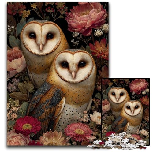Puzzle für Erwachsene, 1000 Teile, Fantasie-Eule, Holzpuzzle, Lernspiele, DIY-Spielzeug, Geburtstagsgeschenk, Geschenke für 14-Jährige, 50x75cm Puzzle für Erwachsene, 1000 Teile, Fantasie-Eule, Holzpuzzle, Lernspiele, DIY-Spielzeug, Geburtstagsgeschenk, Geschenke für 14-Jährige, 50x75cm von JIANGENNF