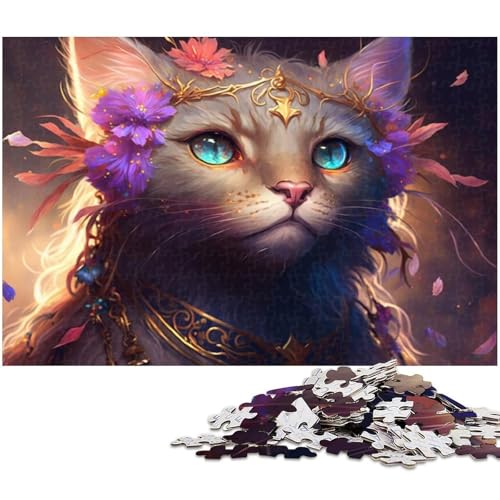 Puzzle für Erwachsene, 1000 Teile, Feuerwehrmann-Katze, Kartonpuzzle für Erwachsene, Denkspiel für Teenager und Familieninteraktion, 26 x 38 cm / 10,23 x 14,96 Zoll Puzzle für Erwachsene, 1000 Teile, Feuerwehrmann-Katze, Kartonpuzzle für Erwachsene, Denkspiel für Teenager und Familieninteraktion, 26 x 38 cm / 10,23 x 14,96 Zoll von JIANGENNF