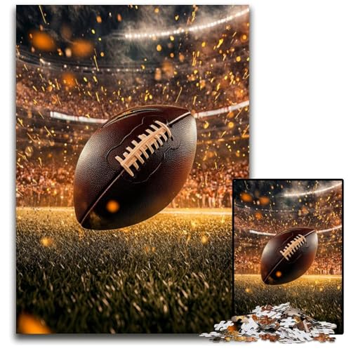 Puzzle für Erwachsene, 1000 Teile, Flammen-Rugby, Kartonpuzzle, Weihnachten, Halloween, Ostern, Neujahr, 26x38cm Puzzle für Erwachsene, 1000 Teile, Flammen-Rugby, Kartonpuzzle, Weihnachten, Halloween, Ostern, Neujahr, 26x38cm von JIANGENNF