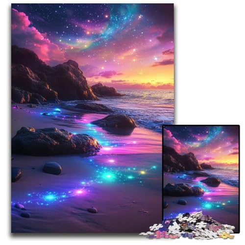 Puzzle für Erwachsene, 1000 Teile, Galaxy Corgi, Holzpuzzle für Erwachsene, Denkspiel für Teenager und Familieninteraktion, 50x75cm/19,68x29,52 Zoll Puzzle für Erwachsene, 1000 Teile, Galaxy Corgi, Holzpuzzle für Erwachsene, Denkspiel für Teenager und Familieninteraktion, 50x75cm/19,68x29,52 Zoll von JIANGENNF