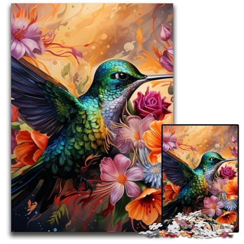 Puzzle für Erwachsene, 1000 Teile, Kolibri-Kunst, schwierige Puzzles für Erwachsene, Spaß bei Aktivitäten zu Hause, Geburtstagsgeschenk, Reisegeschenke, 26x38cm/10,23x14,96 Zoll Puzzle für Erwachsene, 1000 Teile, Kolibri-Kunst, schwierige Puzzles für Erwachsene, Spaß bei Aktivitäten zu Hause, Geburtstagsgeschenk, Reisegeschenke, 26x38cm/10,23x14,96 Zoll von JIANGENNF