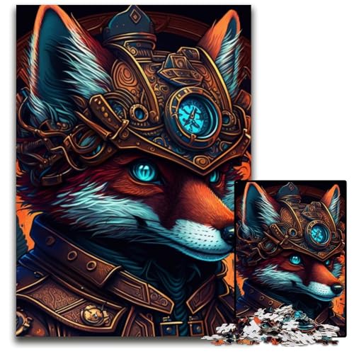 Puzzle für Erwachsene, 1000 Teile, Kriegerfuchs, schwierige Puzzles für Erwachsene, Spaß bei Aktivitäten zu Hause, Geburtstagsgeschenk, Reisegeschenke, 26x38cm/10,23x14,96 Zoll Puzzle für Erwachsene, 1000 Teile, Kriegerfuchs, schwierige Puzzles für Erwachsene, Spaß bei Aktivitäten zu Hause, Geburtstagsgeschenk, Reisegeschenke, 26x38cm/10,23x14,96 Zoll von JIANGENNF