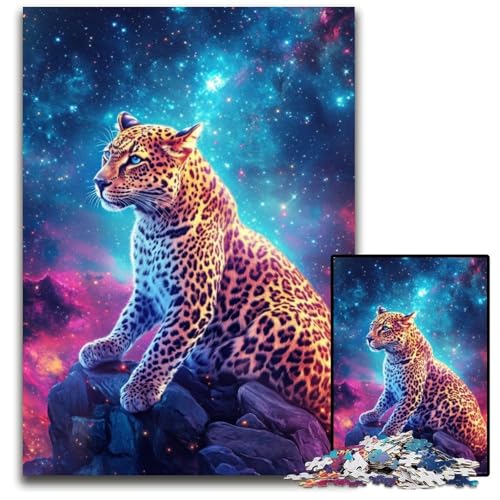 Puzzle für Erwachsene, 1000 Teile, Leoparden-Puzzle aus Pappe, Lernspielzeug, ganze Familie, ab 14 Jahren, 26x38cm Puzzle für Erwachsene, 1000 Teile, Leoparden-Puzzle aus Pappe, Lernspielzeug, ganze Familie, ab 14 Jahren, 26x38cm von JIANGENNF