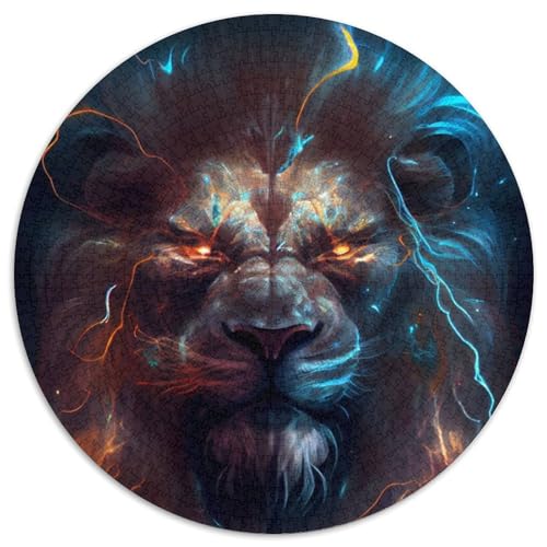 Puzzle für Erwachsene, 1000 Teile, Meowt of This World, Puzzle für Erwachsene, Lernspielzeug für Teenager, Heim- und Bürodekoration (Größe 67,5 x 67,5 cm) von JIANGENNF