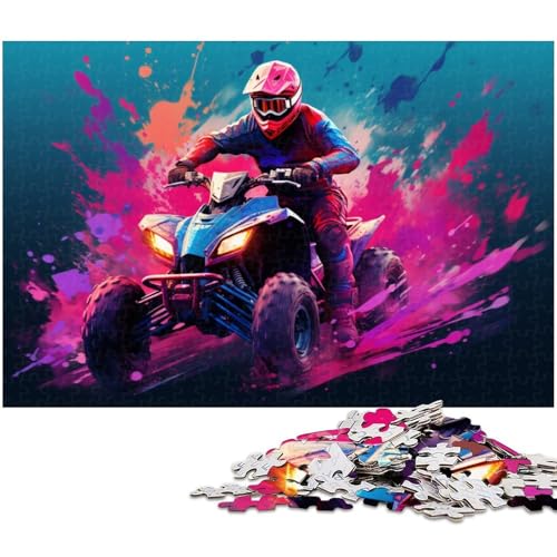 Puzzle für Erwachsene, 1000 Teile, Mountainbike, Holzpuzzle für Erwachsene, Denkspiel für Teenager und Familieninteraktion, 50 x 75 cm / 19,68 x 29,52 Zoll Puzzle für Erwachsene, 1000 Teile, Mountainbike, Holzpuzzle für Erwachsene, Denkspiel für Teenager und Familieninteraktion, 50 x 75 cm / 19,68 x 29,52 Zoll von JIANGENNF