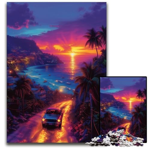 Puzzle für Erwachsene, 1000 Teile, Psychedelischer Manga-Stil, Papppuzzle, Eltern, Partner, Freunde – ab 14 Jahren, 26x38cm/10,23x14,96 Zoll Puzzle für Erwachsene, 1000 Teile, Psychedelischer Manga-Stil, Papppuzzle, Eltern, Partner, Freunde – ab 14 Jahren, 26x38cm/10,23x14,96 Zoll von JIANGENNF