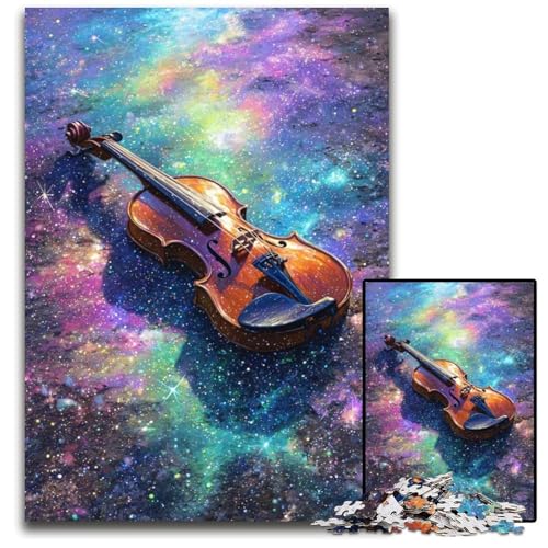 Puzzle für Erwachsene, 1000 Teile, Traumhafte Gitarre, Holzpuzzle, interaktives Familienspiel, Denksportaufgabe, Geschenk, Lernspielzeug, 50x75cm Puzzle für Erwachsene, 1000 Teile, Traumhafte Gitarre, Holzpuzzle, interaktives Familienspiel, Denksportaufgabe, Geschenk, Lernspielzeug, 50x75cm von JIANGENNF