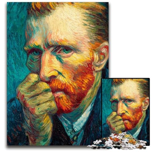 Puzzle für Erwachsene, 1000 Teile, Van Gogh, Kartonpuzzle, Lernspiele, DIY-Spielzeug, Geburtstagsgeschenk, Geschenke für 14-Jährige, 26x38cm Puzzle für Erwachsene, 1000 Teile, Van Gogh, Kartonpuzzle, Lernspiele, DIY-Spielzeug, Geburtstagsgeschenk, Geschenke für 14-Jährige, 26x38cm von JIANGENNF