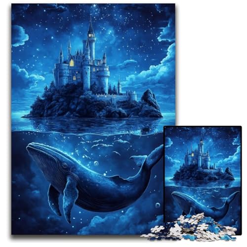 Puzzle für Erwachsene, 1000 Teile, Walschloss-Puzzle aus Pappe, Weihnachten, Halloween, Ostern, Neujahr, 26x38cm Puzzle für Erwachsene, 1000 Teile, Walschloss-Puzzle aus Pappe, Weihnachten, Halloween, Ostern, Neujahr, 26x38cm von JIANGENNF