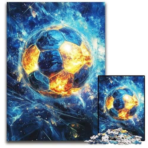 Puzzle für Erwachsene, 1000 Teile, Weltraumfußball, Kartonpuzzle, pädagogisches Denkspiel, künstlerische Heim- und Bürodekoration, ab 14 Jahren, 26x38cm Puzzle für Erwachsene, 1000 Teile, Weltraumfußball, Kartonpuzzle, pädagogisches Denkspiel, künstlerische Heim- und Bürodekoration, ab 14 Jahren, 26x38cm von JIANGENNF
