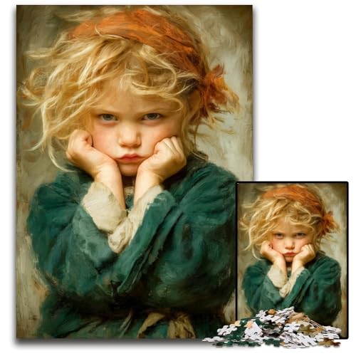Puzzle für Erwachsene, 1000 Teile, Wütender Kleiner Junge, Puzzle, Geschenk, DIY-Spaß, geeignet für die Dekoration von Zuhause, Wohnzimmer, Büro, 50x75cm Puzzle für Erwachsene, 1000 Teile, Wütender Kleiner Junge, Puzzle, Geschenk, DIY-Spaß, geeignet für die Dekoration von Zuhause, Wohnzimmer, Büro, 50x75cm von JIANGENNF