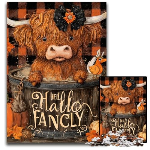 Puzzle für Erwachsene, 1000 Teile, Yak-Holzpuzzle, Lernspiele, DIY-Spielzeug, Geburtstagsgeschenk, Geschenke für 14-Jährige, 50x75cm Puzzle für Erwachsene, 1000 Teile, Yak-Holzpuzzle, Lernspiele, DIY-Spielzeug, Geburtstagsgeschenk, Geschenke für 14-Jährige, 50x75cm von JIANGENNF