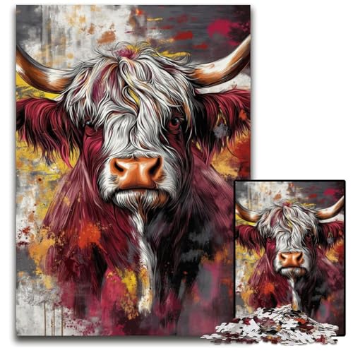 Puzzle für Erwachsene, 1000 Teile, Yak-Karton, Lernspielzeug, ganze Familie, ab 14 Jahren, 26x38cm Puzzle für Erwachsene, 1000 Teile, Yak-Karton, Lernspielzeug, ganze Familie, ab 14 Jahren, 26x38cm von JIANGENNF