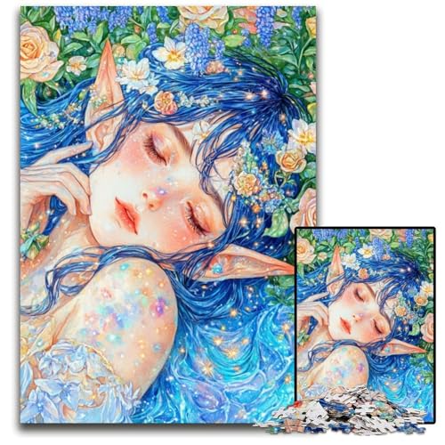 Puzzle für Erwachsene, 1000-teiliges Anime-Mädchen-Holzpuzzle, Heimdekoration, Familienspaß, ab 14 Jahren, 50x75cm Puzzle für Erwachsene, 1000-teiliges Anime-Mädchen-Holzpuzzle, Heimdekoration, Familienspaß, ab 14 Jahren, 50x75cm von JIANGENNF