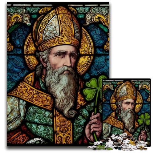 Puzzle für Erwachsene, 1000-teiliges Puzzle, Jesus-Holzpuzzle, Heimdekoration, Familienspaß, ab 14 Jahren, 50x75cm Puzzle für Erwachsene, 1000-teiliges Puzzle, Jesus-Holzpuzzle, Heimdekoration, Familienspaß, ab 14 Jahren, 50x75cm von JIANGENNF