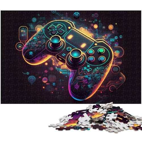 Puzzle für Erwachsene, 1000-teiliges Spiel, Neon-Puzzles für Erwachsene, ideal für Familienspaß, Entspannung, 26 x 38 cm / 10,23 x 14,96 Zoll Puzzle für Erwachsene, 1000-teiliges Spiel, Neon-Puzzles für Erwachsene, ideal für Familienspaß, Entspannung, 26 x 38 cm / 10,23 x 14,96 Zoll von JIANGENNF