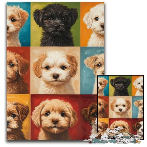 Puzzle für Erwachsene mit 1000 Teilen, Kätzchen-Collage, Holzpuzzle, pädagogisches Denkspiel, künstlerische Heim- und Bürodekoration, ab 14 Jahren, 50x75cm Puzzle für Erwachsene mit 1000 Teilen, Kätzchen-Collage, Holzpuzzle, pädagogisches Denkspiel, künstlerische Heim- und Bürodekoration, ab 14 Jahren, 50x75cm von JIANGENNF