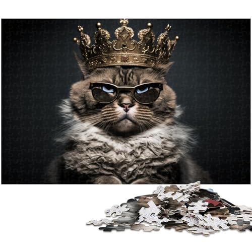 Puzzle mit 1000 Teilen, buntes Katzenpuzzle für Erwachsene, perfekt für Familienspaß, Partyspiele, Geburtstagspartygeschenke, 50 x 75 cm / 19,68 x 29,52 Zoll Puzzle mit 1000 Teilen, buntes Katzenpuzzle für Erwachsene, perfekt für Familienspaß, Partyspiele, Geburtstagspartygeschenke, 50 x 75 cm / 19,68 x 29,52 Zoll von JIANGENNF