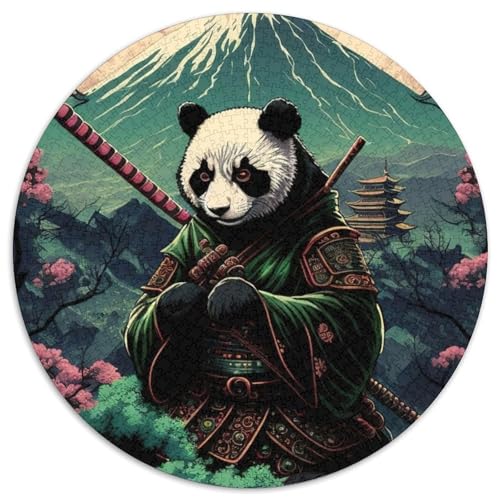 Puzzle mit 1000 Teilen für Erwachsene, Panda-Puzzle aus Pappe für Erwachsene, für Teenager und Familien, perfekte DIY-Dekoration und knifflige Herausforderung (Größe 67,5 x 67,5 cm) von JIANGENNF