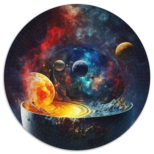 Puzzle mit 1000 Teilen für Erwachsene, Primordial Universe Soup, Papppuzzle für Erwachsene, für Teenager und Familien, perfekte DIY-Dekoration und knifflige Herausforderung (Größe 67,5 x 67,5 cm) Puzzle mit 1000 Teilen für Erwachsene, Primordial Universe Soup, Papppuzzle für Erwachsene, für Teenager und Familien, perfekte DIY-Dekoration und knifflige Herausforderung (Größe 67,5 x 67,5 cm) von JIANGENNF