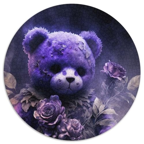 Puzzle mit 1000 Teilen für Erwachsene Come to The Dark Side, runde Puzzles mit 1000 Teilen für Erwachsene, ideales DIY-Dekor und Denksportgeschenk (Größe 67,5 x 67,5 cm) von JIANGENNF