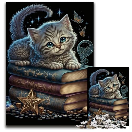 Puzzles für 1000 Teile, Art Lion Puzzles für Erwachsene, anspruchsvolles Denkspiel – entspannendes Spielzeug für Teenager, 50x75cm/19,68x29,52 Zoll Puzzles für 1000 Teile, Art Lion Puzzles für Erwachsene, anspruchsvolles Denkspiel – entspannendes Spielzeug für Teenager, 50x75cm/19,68x29,52 Zoll von JIANGENNF