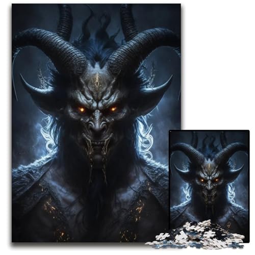 Puzzles für 1000 Teile, Dark Lord-Puzzles für Erwachsene, anspruchsvolles Denkspiel für Teenager, Spaß am Familienspieleabend, 50x75cm/19,68x29,52 Zoll Puzzles für 1000 Teile, Dark Lord-Puzzles für Erwachsene, anspruchsvolles Denkspiel für Teenager, Spaß am Familienspieleabend, 50x75cm/19,68x29,52 Zoll von JIANGENNF