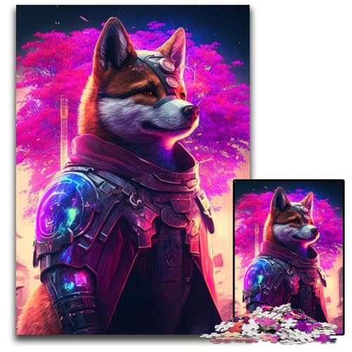 Puzzles für 1000 Teile, Mechanische Hundepuzzles für Erwachsene, Herausforderndes Denkspiel – Entspannendes Spielzeug für Teenager, 26x38cm/10,23x14,96 Zoll von JIANGENNF