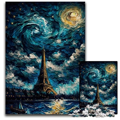See am Eiffelturm Puzzle für Erwachsene, 1000 Teile, anspruchsvolle Puzzles, kreatives Familienspiel und Heimdekoration, Teenager, 26x38cm/10,23x14,96 Zoll See am Eiffelturm Puzzle für Erwachsene, 1000 Teile, anspruchsvolle Puzzles, kreatives Familienspiel und Heimdekoration, Teenager, 26x38cm/10,23x14,96 Zoll von JIANGENNF