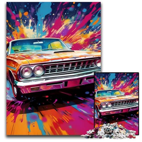 Sportwagen-Puzzle, 1000 Teile, anspruchsvolle Puzzles, interaktives Familienspiel, Denksportaufgabe, Lernspielzeug, 50x75cm/19,68x29,52 Zoll Sportwagen-Puzzle, 1000 Teile, anspruchsvolle Puzzles, interaktives Familienspiel, Denksportaufgabe, Lernspielzeug, 50x75cm/19,68x29,52 Zoll von JIANGENNF