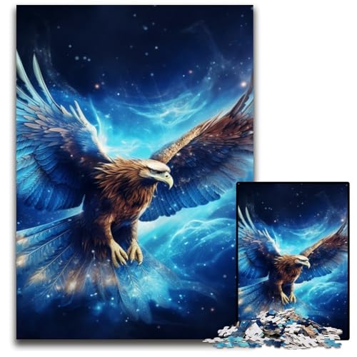 Tieradler-Puzzle, 1000 Teile, anspruchsvolle Puzzles, interaktives Familienspiel, Denksportaufgabe, Lernspielzeug, 50x75cm/19,68x29,52 Zoll Tieradler-Puzzle, 1000 Teile, anspruchsvolle Puzzles, interaktives Familienspiel, Denksportaufgabe, Lernspielzeug, 50x75cm/19,68x29,52 Zoll von JIANGENNF