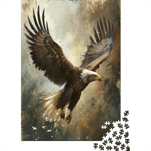 Adler Puzzle 1000 Teile Erwachsener Kniffel Spaß Für Die Ganze Familie - Abwechslungsreiche 1000 Puzzleteilige Motive Puzzlespiel Erwachsene, Puzzel 1000pcs (75x50cm) von JIANQIANG