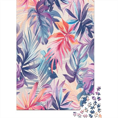 Blatt Puzzle 1000 Teile Puzzle Für Erwachsene Und Kinder Ab 14 Jahren Puzzel 1000pcs (75x50cm) von JIANQIANG