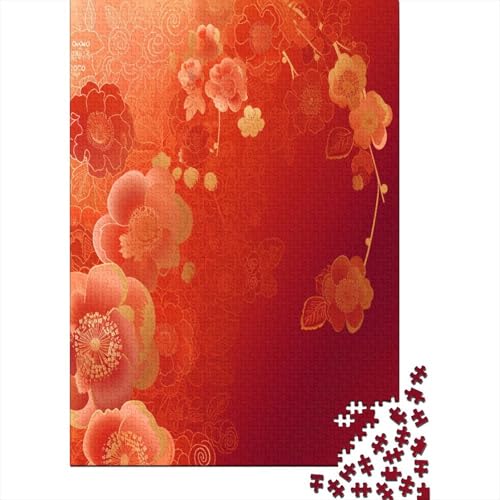 Blumes Puzzle 1000 Teile Erwachsener Kniffel Spaß Für Die Ganze Familie - Abwechslungsreiche 1000 Puzzleteilige Motive Puzzle Erwachsene, Puzzel 1000pcs (75x50cm) von JIANQIANG