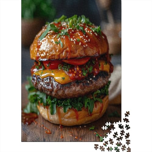 Hamburger Puzzle 1000 Teile Puzzle Für Erwachsene Und Kinder Ab 14 Jahren Puzzel 1000pcs (75x50cm) von JIANQIANG