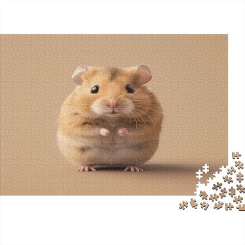 Hamster Puzzle 1000 Teile Erwachsener Kniffel Spaß Für Die Ganze Familie - Abwechslungsreiche 1000 Puzzleteilige Motive Puzzle Erwachsene, Puzzel 1000pcs (75x50cm) von JIANQIANG