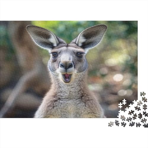 Känguru Puzzle 1000 Teile Puzzles Für Erwachsene Klassische Puzzles 1000 Teile Erwachsene Puzzlespiel Erwachsene 1000 Teile Erwachsenen Puzzlespiel Puzzel 1000pcs (75x50cm) von JIANQIANG