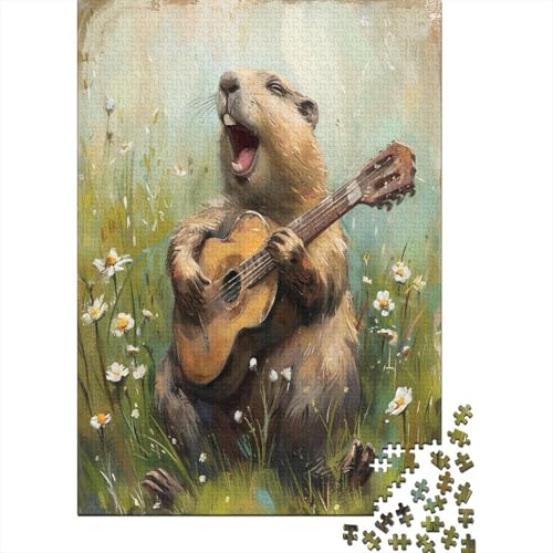 Tier Puzzle 1000 Teile Puzzle Für Erwachsene Und Kinder Ab 14 Jahren Puzzel 1000pcs (75x50cm) von JIANQIANG
