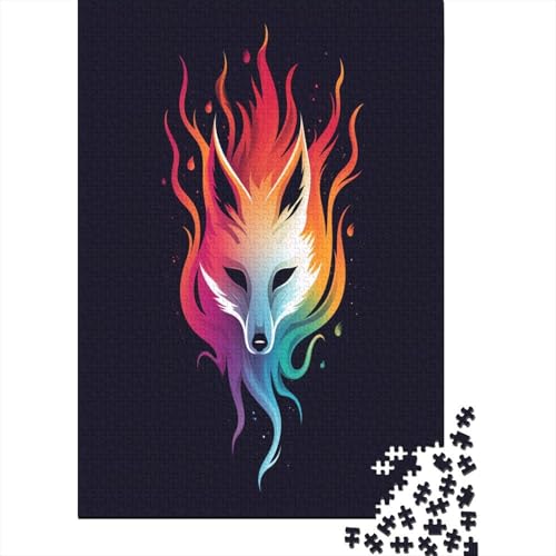 Wolf Puzzle 1000 Teile Puzzle Für Erwachsene Und Kinder Ab 14 Jahren Puzzel 1000pcs (75x50cm) von JIANQIANG