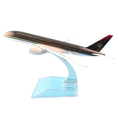 Für Jordanian Airlines Royal Jordanian Metalllegierungsmodell Im Maßstab 1:400 Flugzeugmodell Kinderspielzeug 16CM von JIAOBING