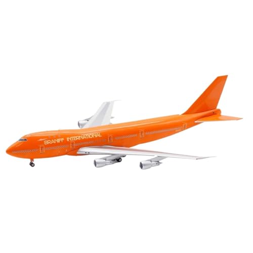 JIAOBING Sammlermodell Im Maßstab 1:200 Für Braniff International Boeing B747-100 Flugzeugmodell Aus Druckgussmetall N610BN JIAOBING Sammlermodell Im Maßstab 1:200 Für Braniff International Boeing B747-100 Flugzeugmodell Aus Druckgussmetall N610BN von JIAOBING